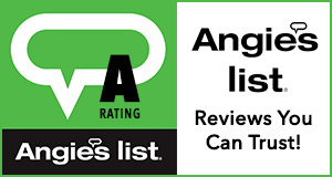 Angies List A rating logo